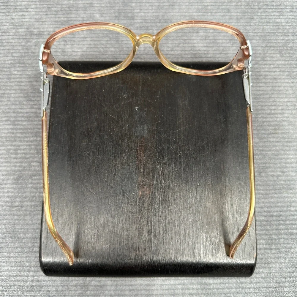 Blue Ribbon Marchon BR 11 Grey Rose Oversized‎ Rounded Eyeglass Frames 130 55-15